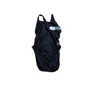 Speedo Pro LT Women's Size 10/36 Team Black Competition Swimsuit - Training NWT